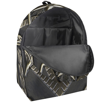 Freemasonry Medal Print Backpack