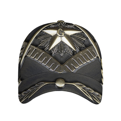 Freemasonry Medal Print Baseball Cap