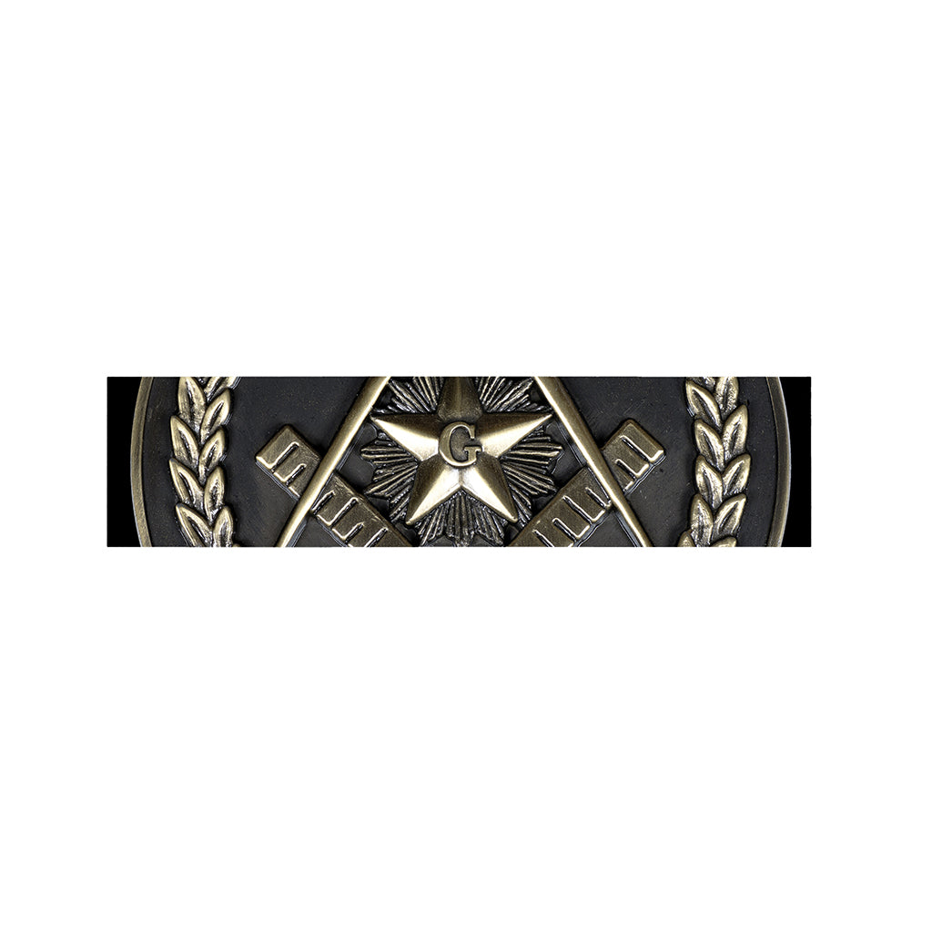 Freemasonry Medal Print Bed Runner