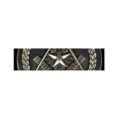 Freemasonry Medal Print Bed Runner