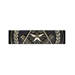 Freemasonry Medal Print Bed Runner
