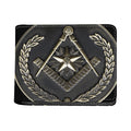 Freemasonry Medal Print Bifold Wallet