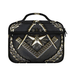 Freemasonry Medal Print Briefcase Bible Bag