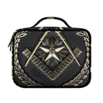 Freemasonry Medal Print Briefcase Bible Bag