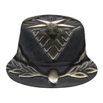 Freemasonry Medal Print Bucket Hat