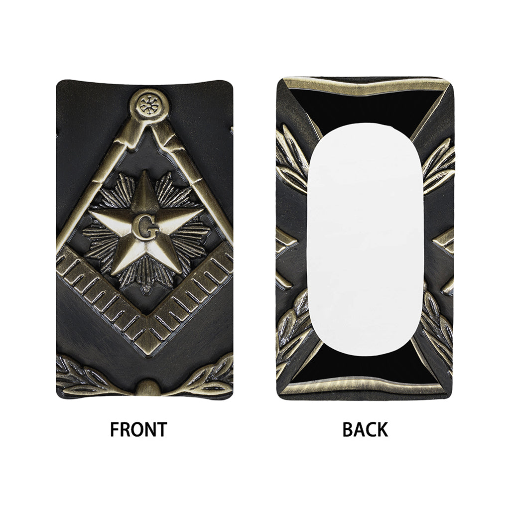 Freemasonry Medal Print Changing Pad Cover