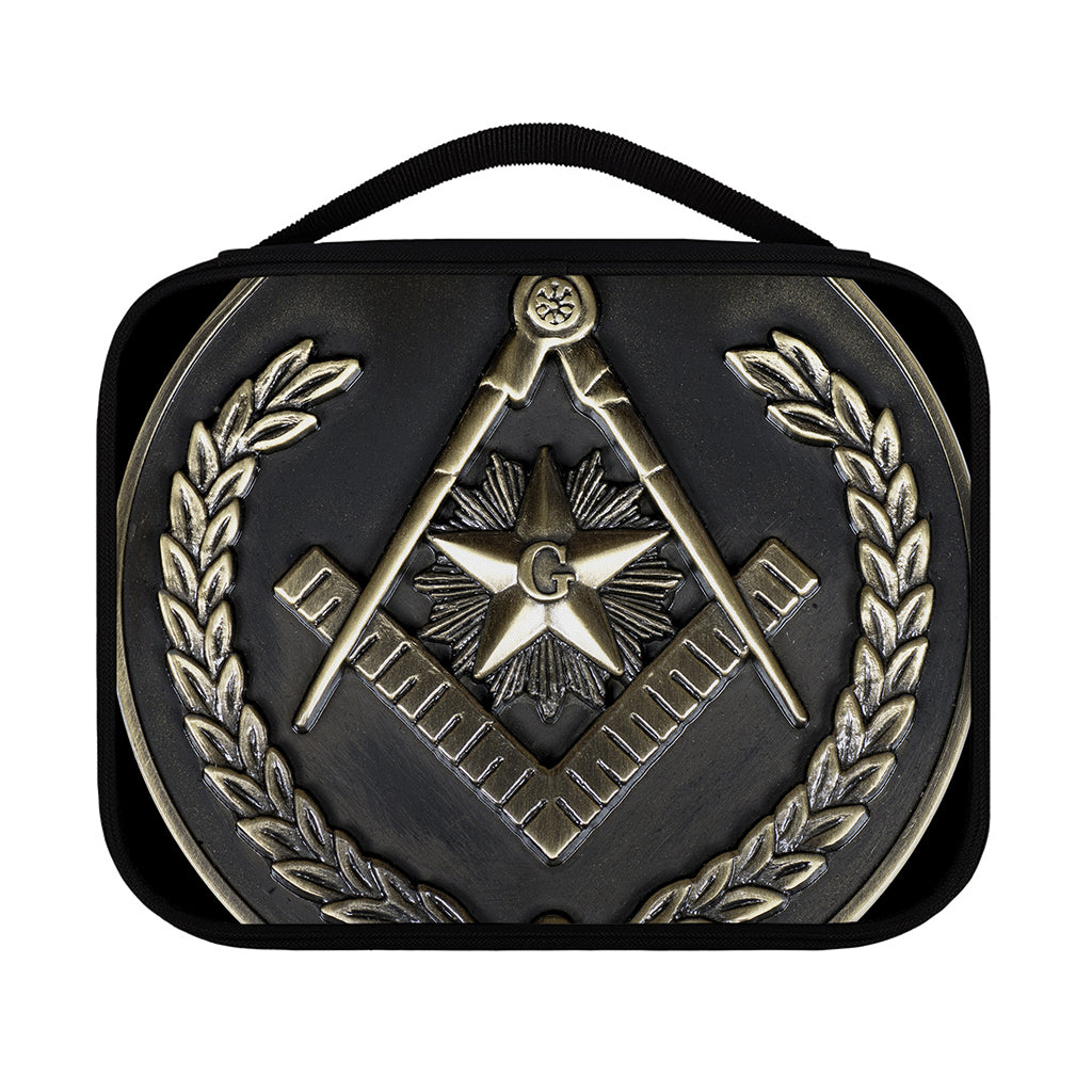 Freemasonry Medal Print Classic Bible Case