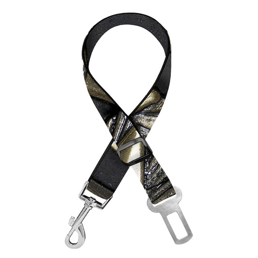 Freemasonry Medal Print Dog Seat Belt