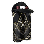 Freemasonry Medal Print Double Neoprene Wine Tote