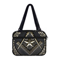 Freemasonry Medal Print Double Strap Bible Bag