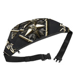Freemasonry Medal Print Fanny Pack