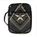 Freemasonry Medal Print Front Pocket Bible Bag