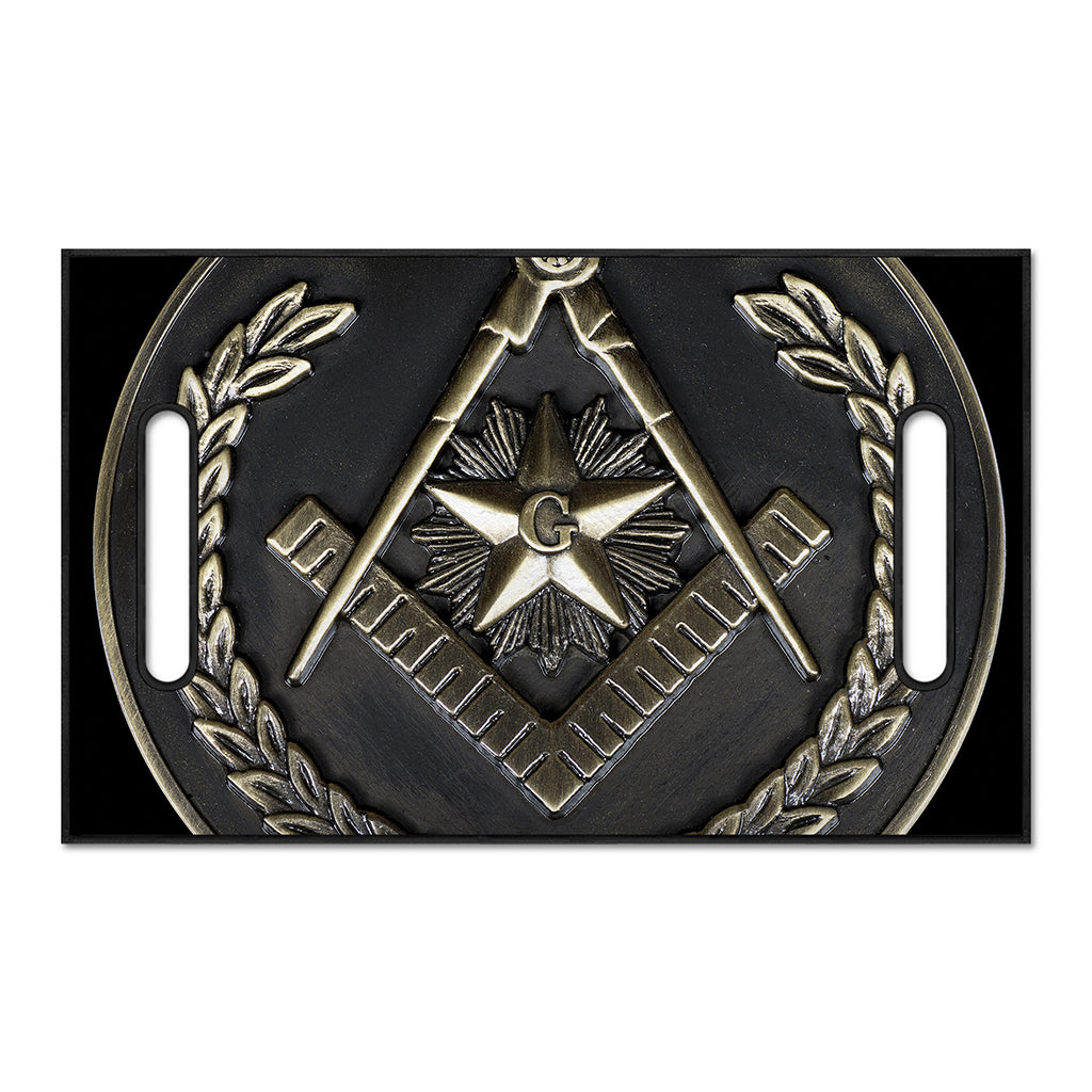 Freemasonry Medal Print Golf Cart Seat Cover