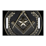 Freemasonry Medal Print Golf Cart Seat Cover