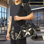 Freemasonry Medal Print Gym Bag