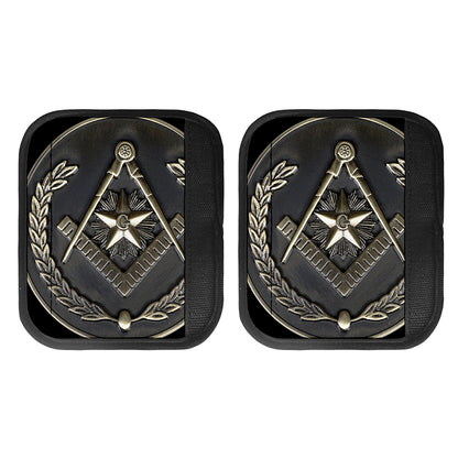 Freemasonry Medal Print Handle Covers