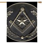 Freemasonry Medal Print House Flag