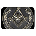 Freemasonry Medal Print Indoor Door Mat