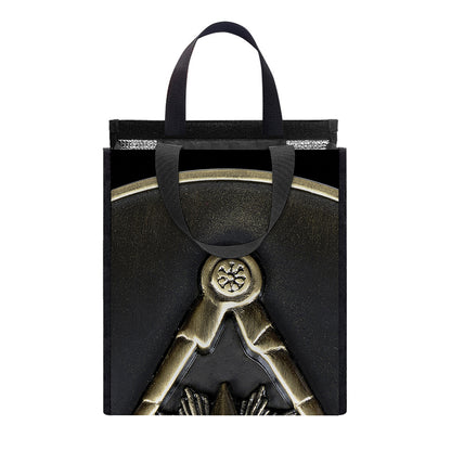 Freemasonry Medal Print Insulated Lunch Tote