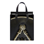 Freemasonry Medal Print Insulated Lunch Tote