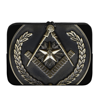 Freemasonry Medal Print Laptop Sleeve