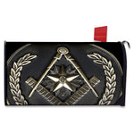 Freemasonry Medal Print Mailbox Cover