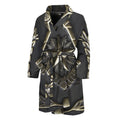 Freemasonry Medal Print Men's Bathrobe
