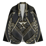 Freemasonry Medal Print Men's Blazer