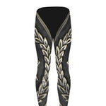 Freemasonry Medal Print Men's leggings
