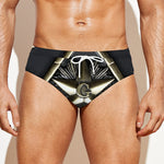 Freemasonry Medal Print Men's Swim Briefs