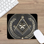 Freemasonry Medal Print Mouse Pad