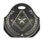 Freemasonry Medal Print Neoprene Lunch Bag