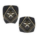 Freemasonry Medal Print Office Chair Cover