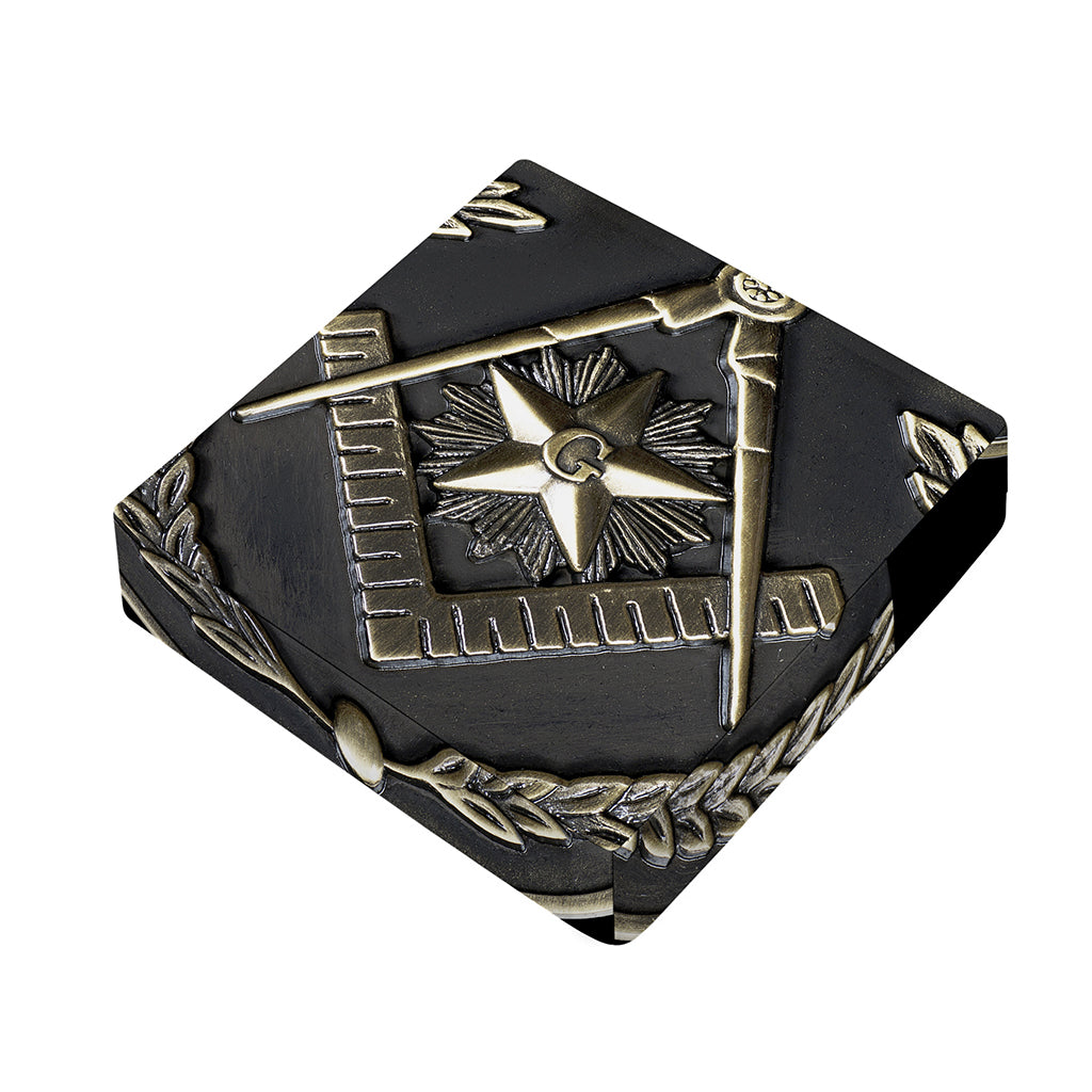 Freemasonry Medal Print Outdoor Seat Cushion Cover