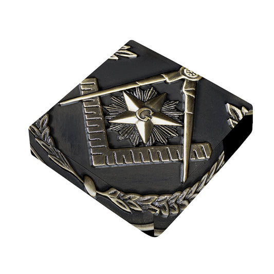 Freemasonry Medal Print Outdoor Seat Cushion Cover