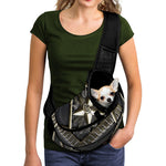 Freemasonry Medal Print Pet Sling Carrier