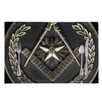 Freemasonry Medal Print Placemat