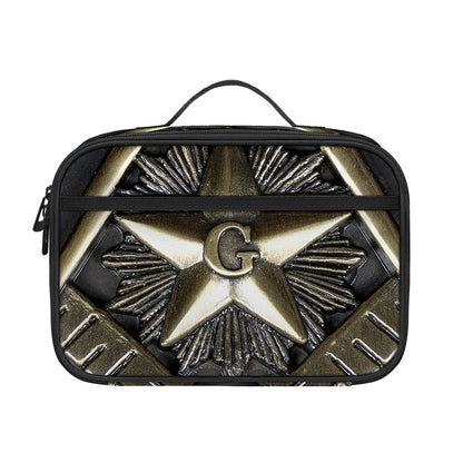 Freemasonry Medal Print Portable Lunch Bag