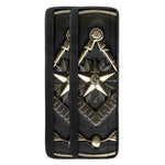 Freemasonry Medal Print Refrigerator Handle Covers