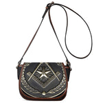 Freemasonry Medal Print Saddle Bag