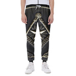 Freemasonry Medal Print Scuba Joggers