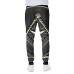 Freemasonry Medal Print Scuba Joggers