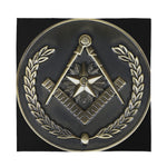 Freemasonry Medal Print Silk Bandana