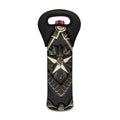 Freemasonry Medal Print Single Neoprene Wine Tote