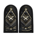 Freemasonry Medal Print Skillet Handle Cover