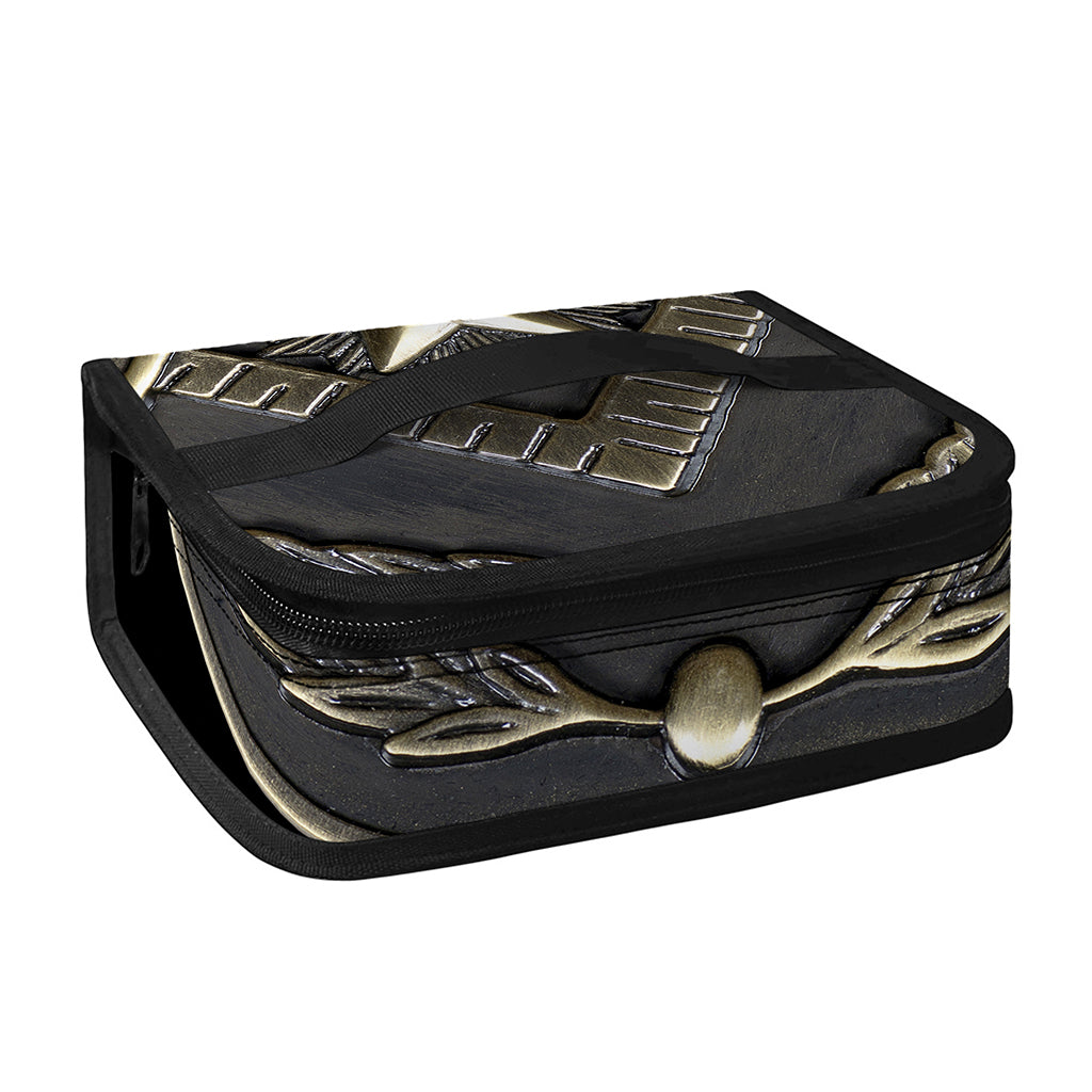 Freemasonry Medal Print Small Lunch Bag