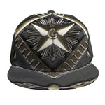 Freemasonry Medal Print Snapback Cap