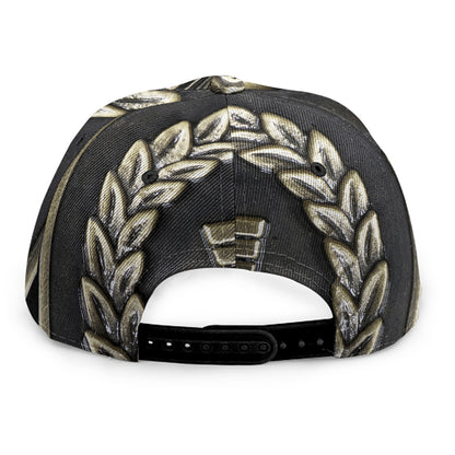 Freemasonry Medal Print Snapback Cap