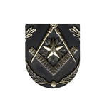 Freemasonry Medal Print Toilet Lid Cover