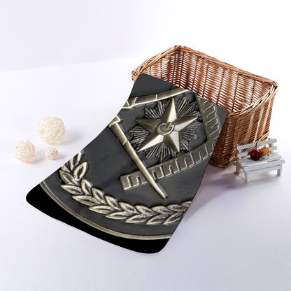 Freemasonry Medal Print Towel